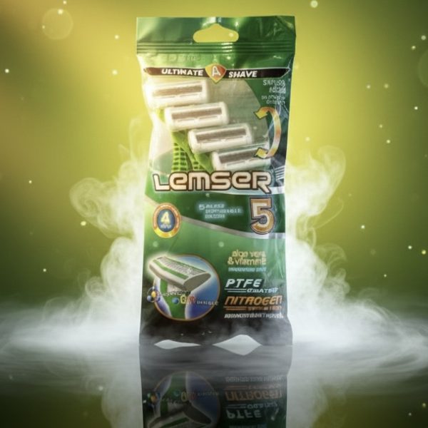 تیغ یدک ۵ لبه لمسر (Lemser 5-Blade Razor Cartridge)