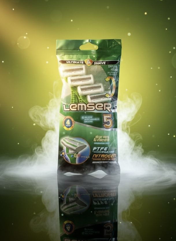 تیغ یدک ۵ لبه لمسر (Lemser 5-Blade Razor Cartridge)