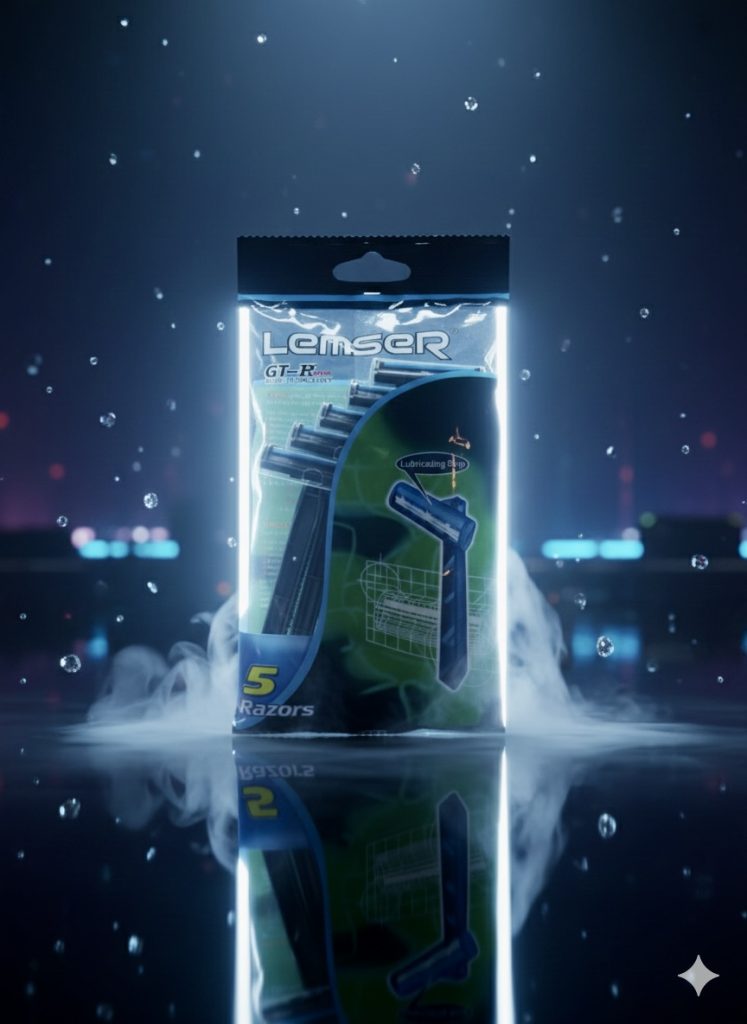 تیغ اصلاح دولبه لمسر (Lemser Twin Blade Razor)