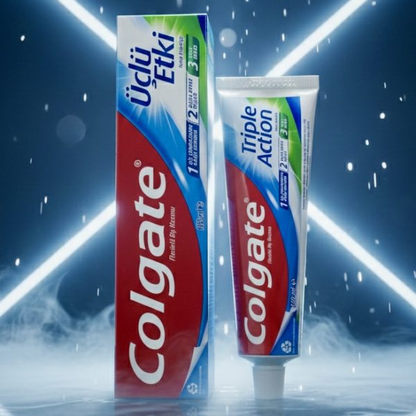 خمیردندان سه‌گانه خانواده کلگیت Colgate Triple  Action Toothpaste
