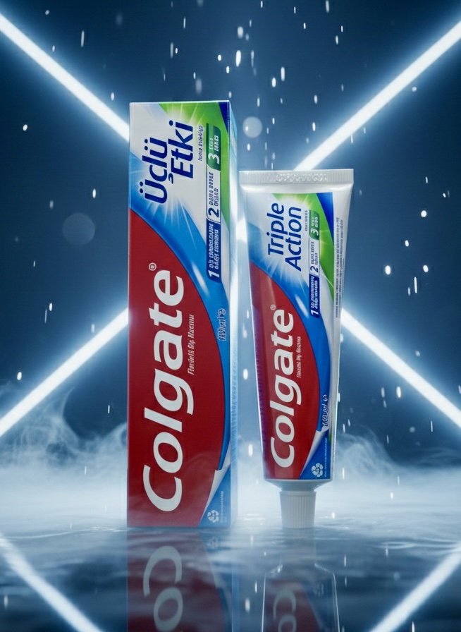 خمیردندان سه‌گانه خانواده کلگیت Colgate Triple  Action Toothpaste