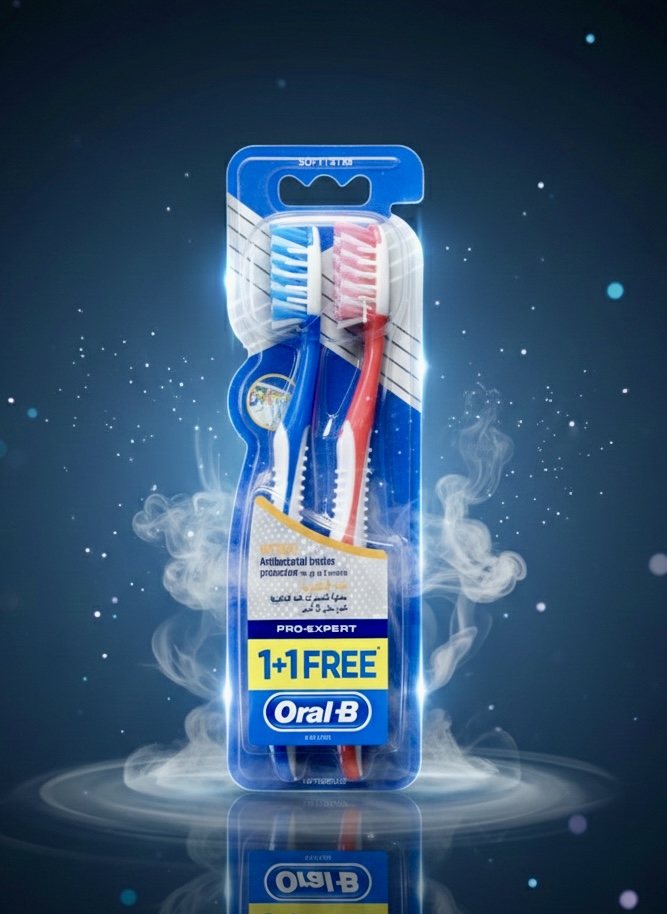 مسواک دوتایی اورال بی مدل پرو-اکسپرت Oral-B Pro-Expert Toothbrush