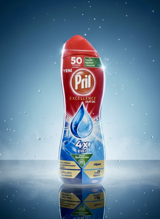 ژل ظرفشویی پریل اکسلنس Pril Excellence Duo Gel