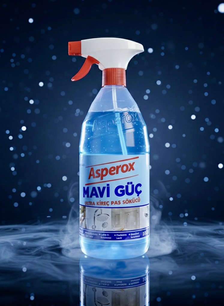 شوینده و جرم‌گیر شیرآلات آسپروکس Asperox Mavi Güç (Blue Power)