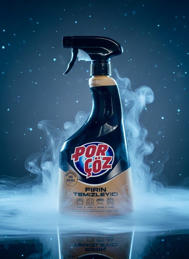 پاک‌کننده قدرتمند فر و اجاق گاز پُرچوز (Porçöz Oven Cleaner)